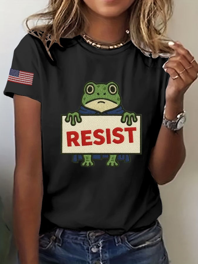 Women's Resist Frog T-Shirt