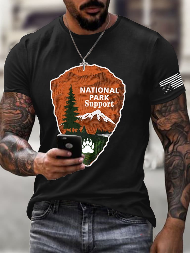 Men's Protect Our National Parks Print T-Shirt