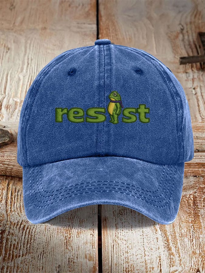 Unisex Portland Frog print hat