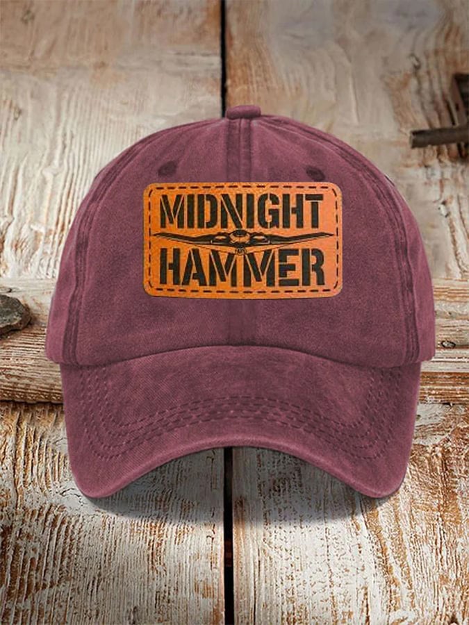 Unisex Operation Midnight Hammer B-2 Spirit Print Hat