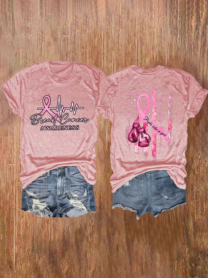 Women's Casual Printed Short Sleeve T-Shirt