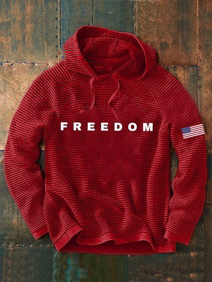 Men'S Casual Printed Long-Sleeved Sweatshirt