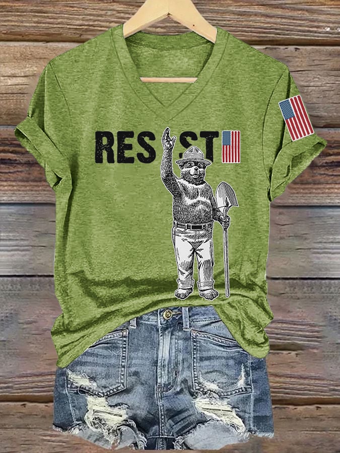 Women's Protect Our National Parks Printed T-Shirt