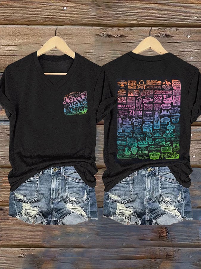 Women's National Parks Print T-Shirt