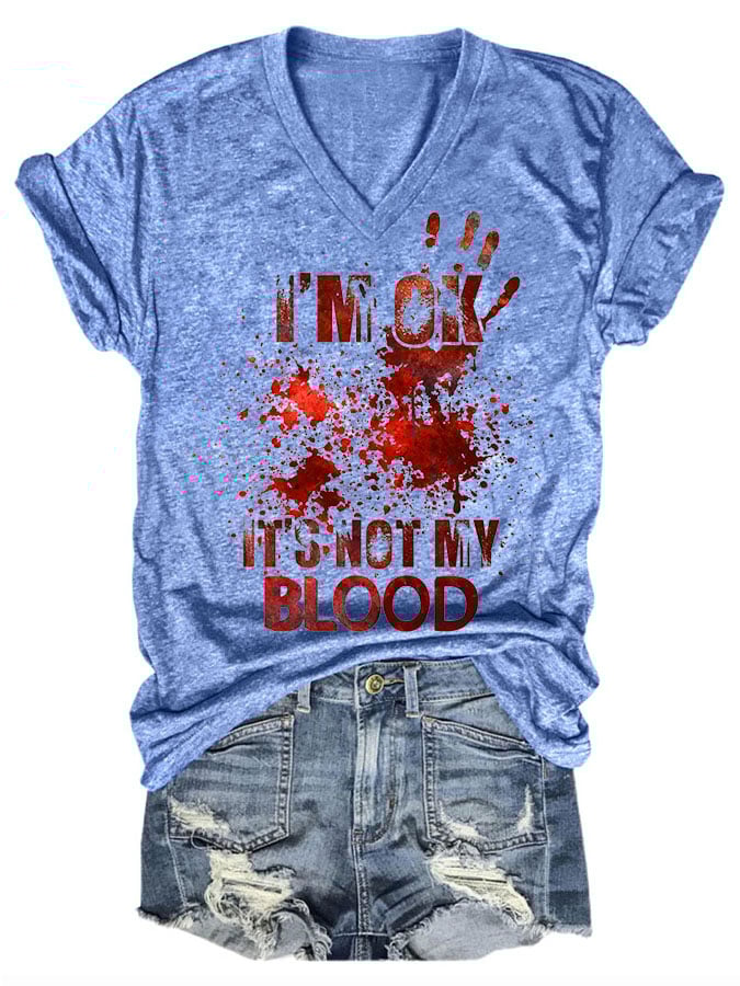 Halloween Ladies Print T-Shirt