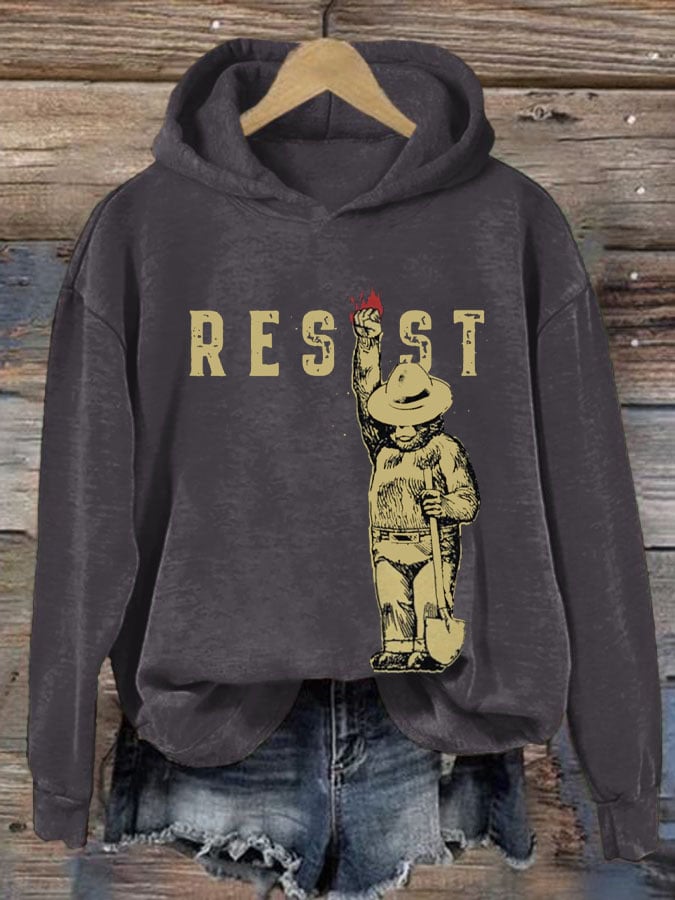 Women's Protect Our National Parks Printed Sweatshirt