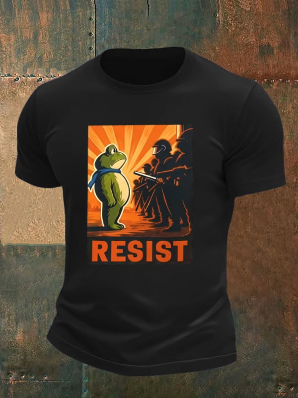 Men's Portland Frog Resist Print T-shirt