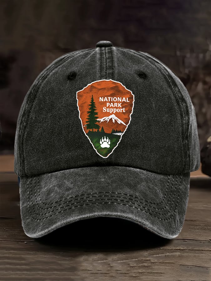 Protect Our National Parks Print Baseball Cap