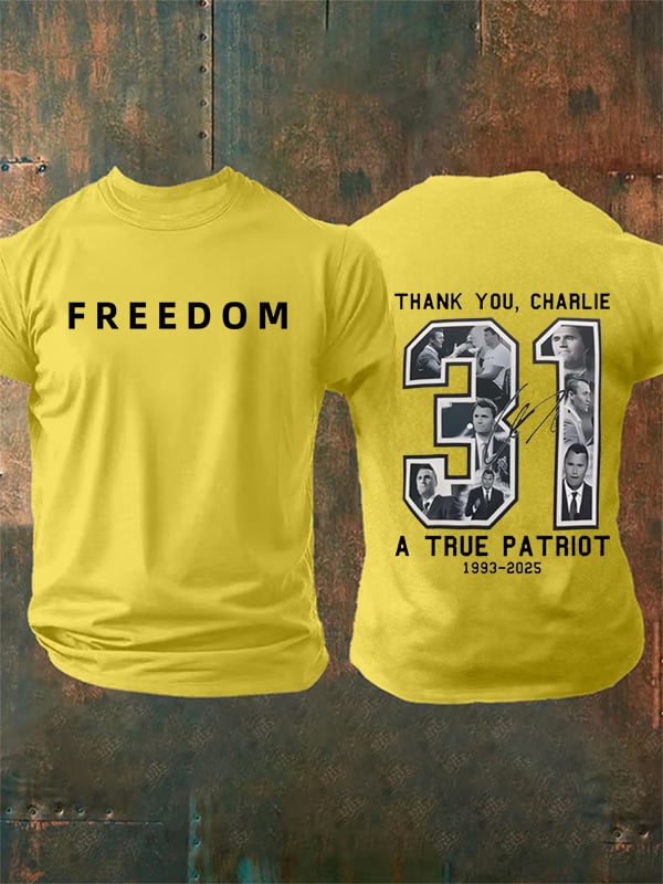 Men's Commemorative Printed T-Shirt