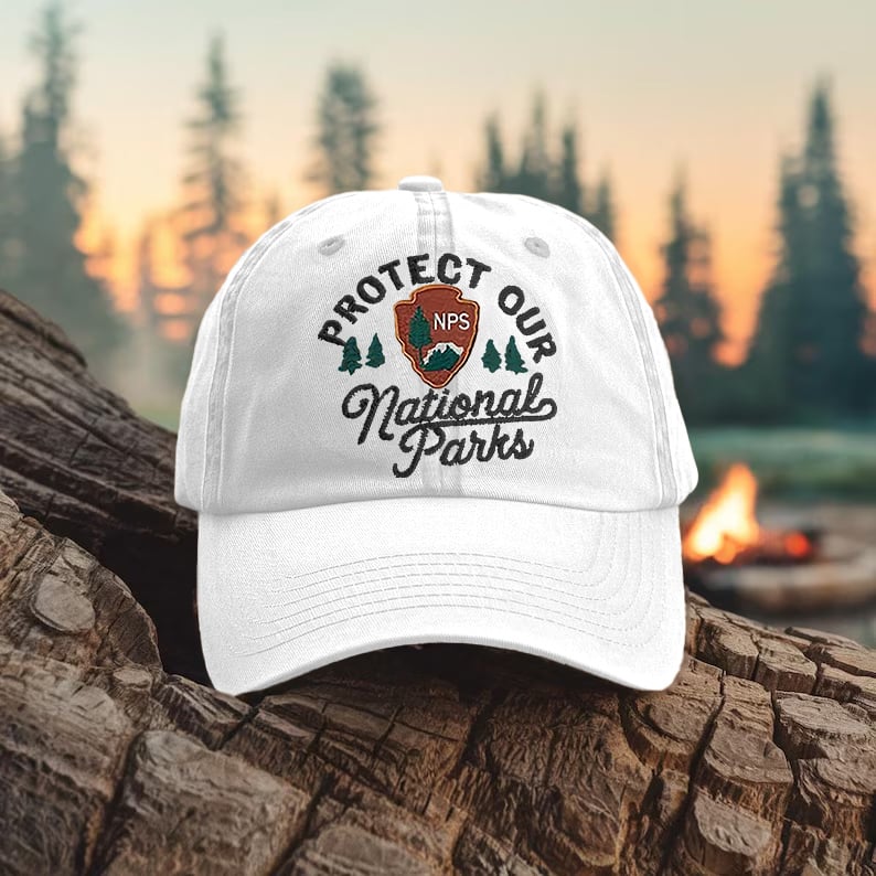 Unisex National Forest Park Print Hat