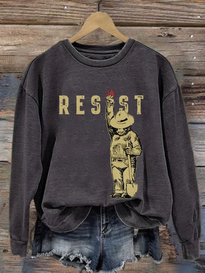 Women's Protect Our National Parks Printed Sweatshirt