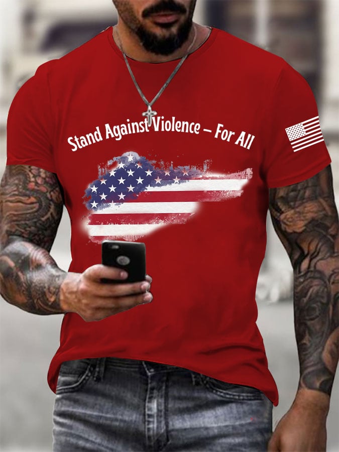 Men's Freedom Printed T-Shirt