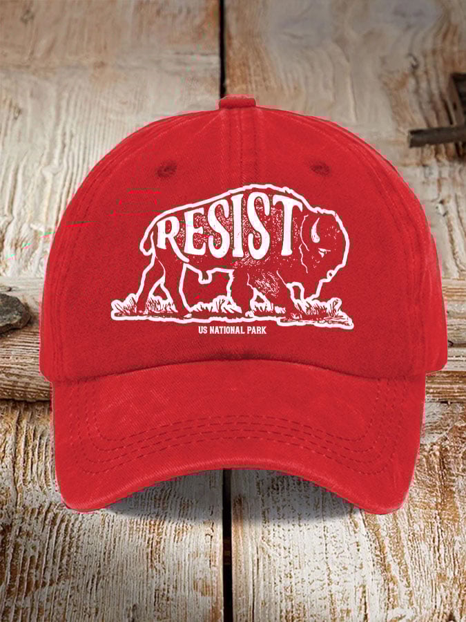 Protect Our National Parks Print Baseball Cap