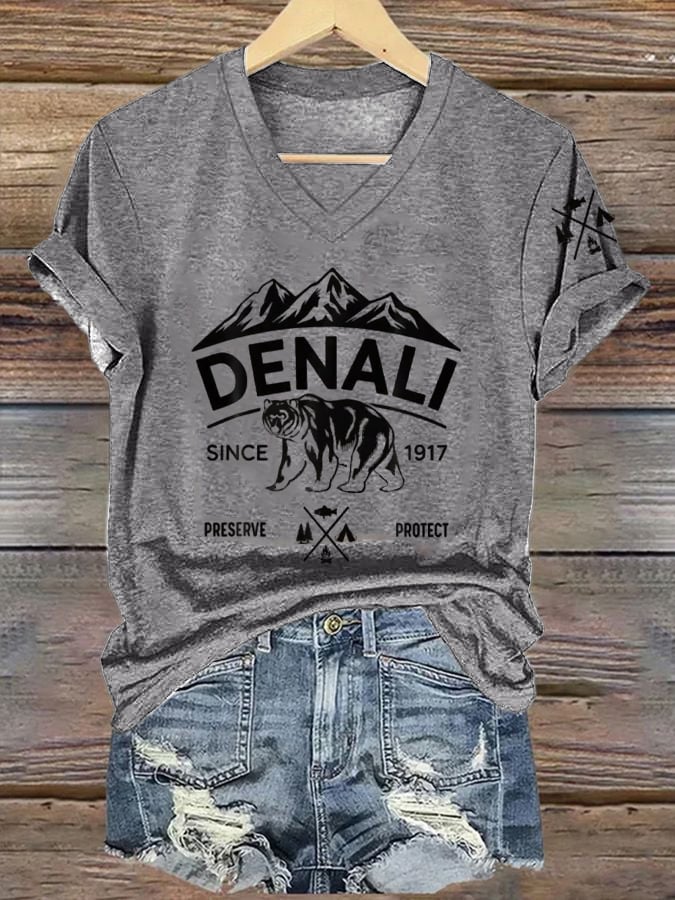 Women's Protect Our National Parks Hot Spots Print T-Shirt