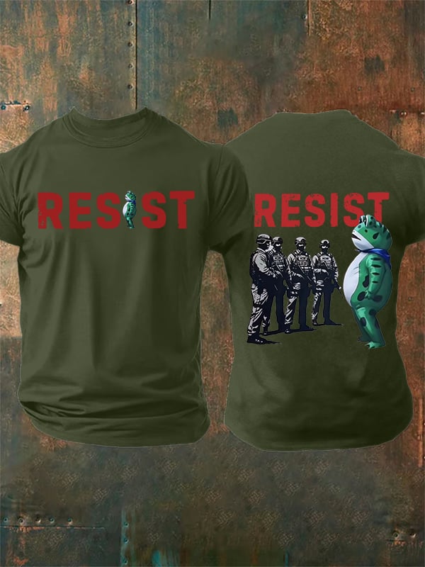 Men's Portland Frog Resist Print T-shirt