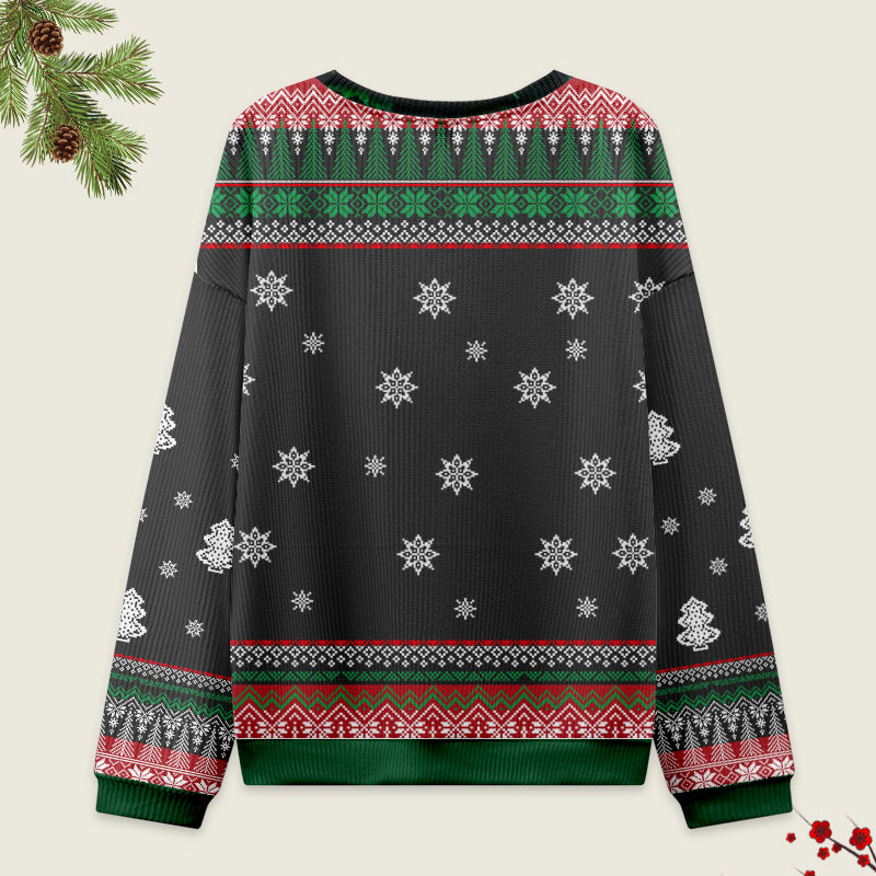 Tokyo-Tiger Ninja Kawai Japanese Christmas Ugly Sweatshirt