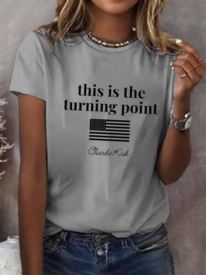 Women's This Is The Turning Point Pride T-Shirt