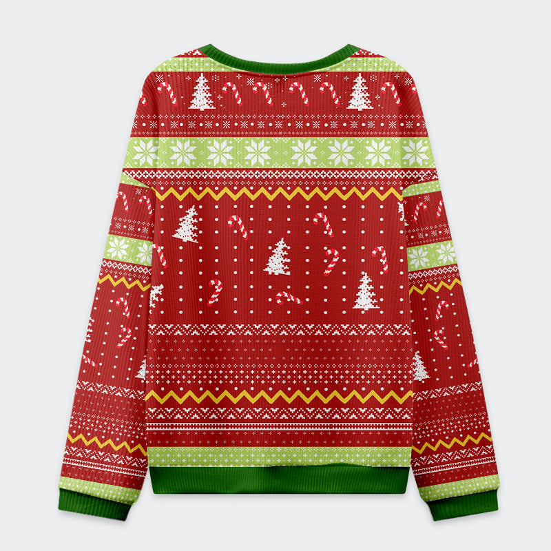 Tokyo-Tiger Christmas Cucumber Funny Christmas Ugly Sweatshirt
