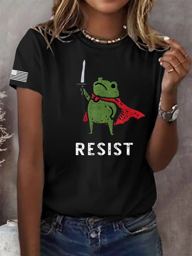 Women's FDT Print Crew Neck T-Shirt