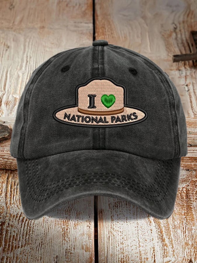 Unisex Support Your Local Park Ranger Print Hat