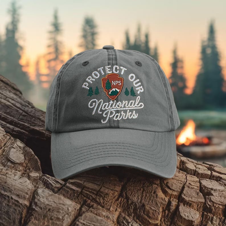 Unisex National Forest Park Print Hat