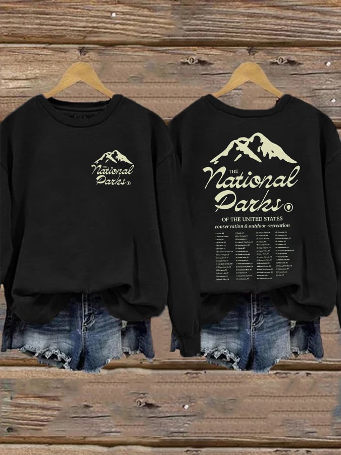 Women's 63 National Park Ranger Print Sweatshirt