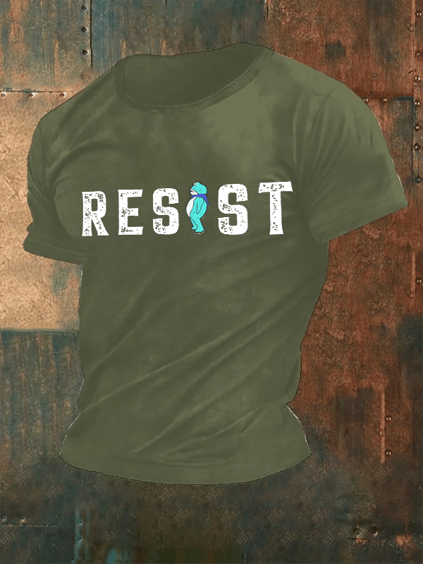 Men's Portland Frog resist Print T-Shirt
