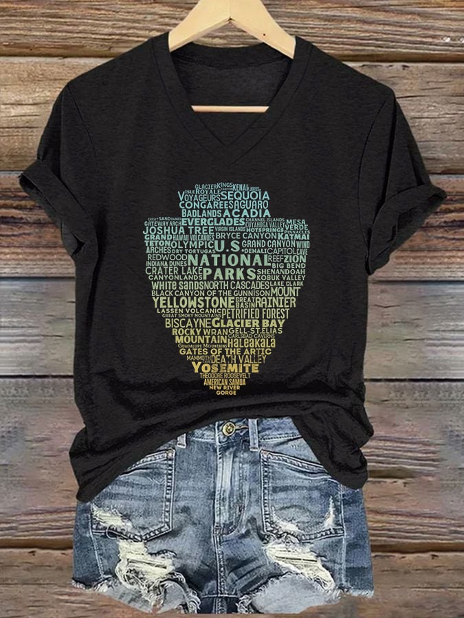 Women's 63 National Park Ranger Print T-Shirt