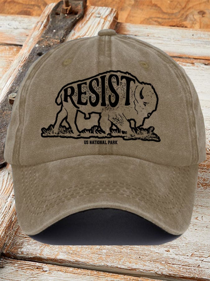Protect Our National Parks Print Baseball Cap