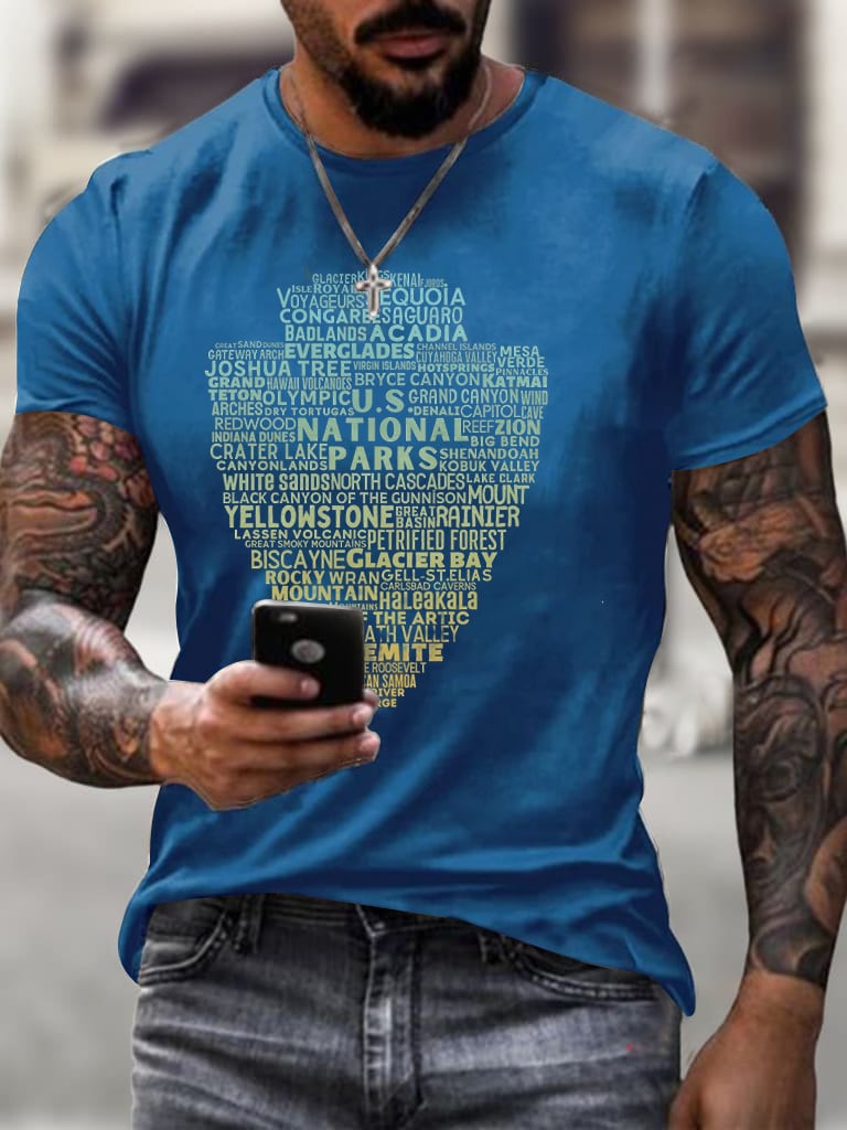 Men's 63 National Park Ranger Print T-Shirt