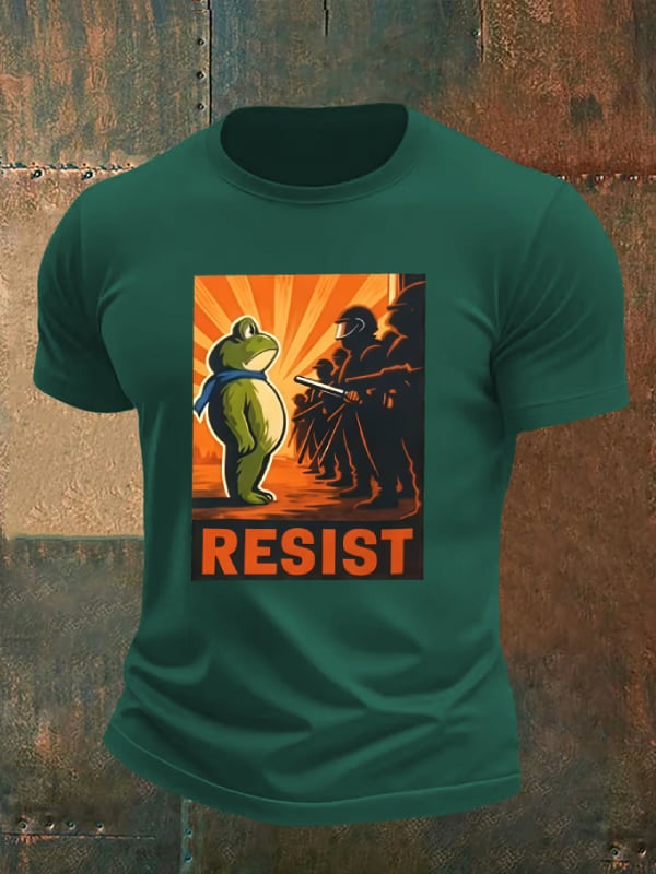 Men's Portland Frog Resist Print T-shirt