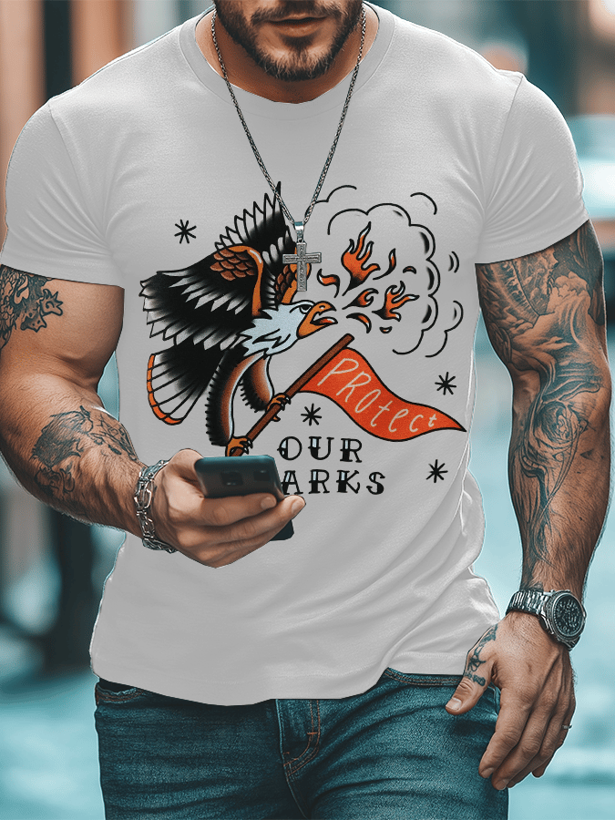 Men's Save The National Parks Print T-Shirt