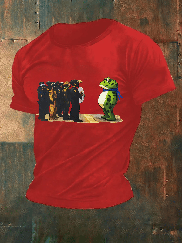 Men's Portland Frog print T-Shirt