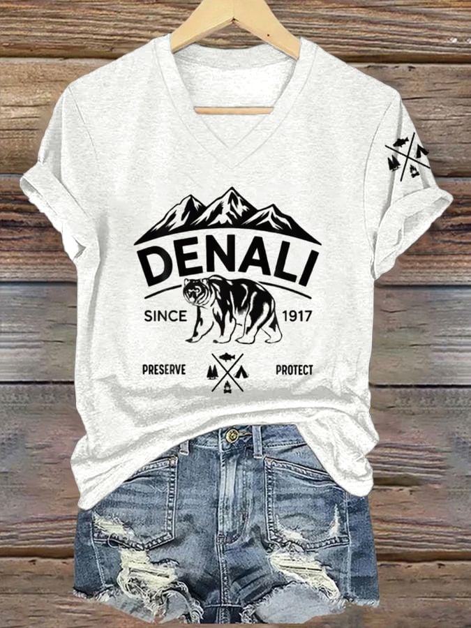 Women's Protect Our National Parks Hot Spots Print T-Shirt