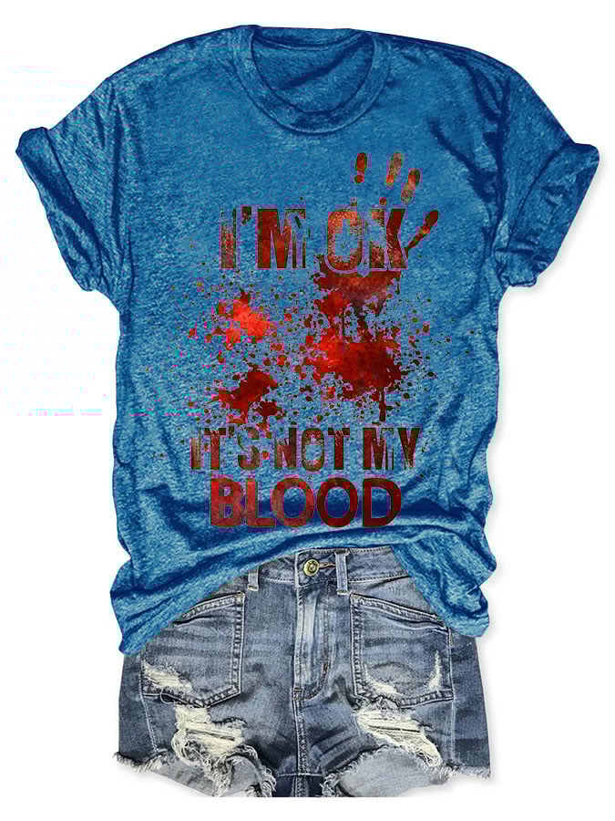 Halloween Ladies Print T-Shirt