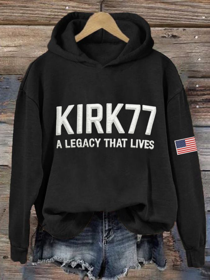 Women's Kirk77 A Legacy That Lives Print Sweatshirt