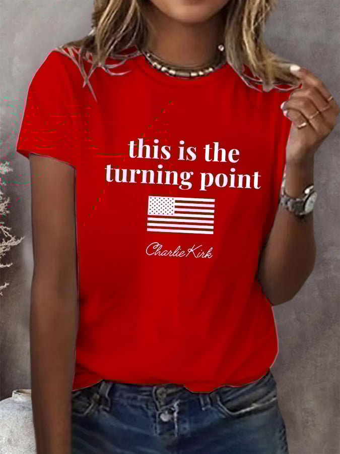 Women's This Is The Turning Point Pride T-Shirt