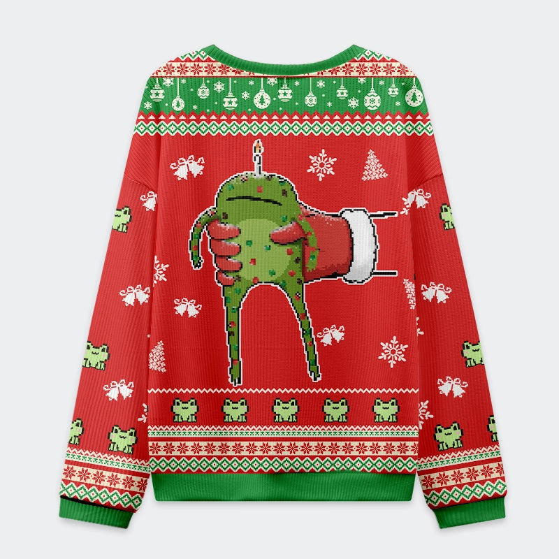 Tokyo-Tiger Accept Japanese Frog Christmas Ugly Sweatshirt