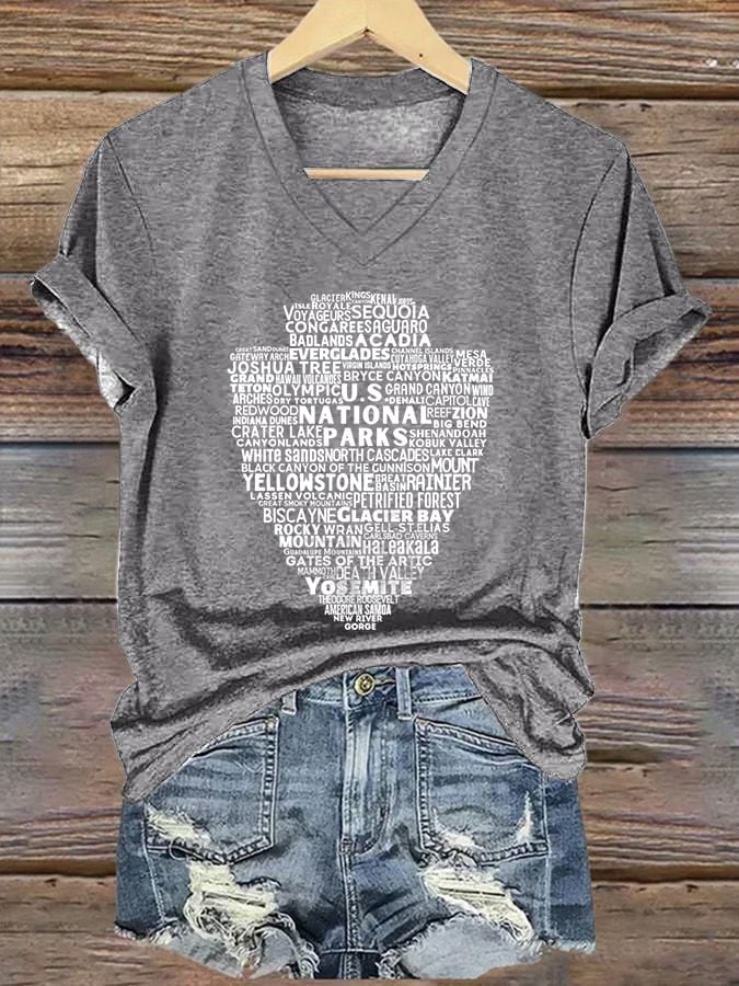 Women's 63 National Park Ranger Print T-Shirt