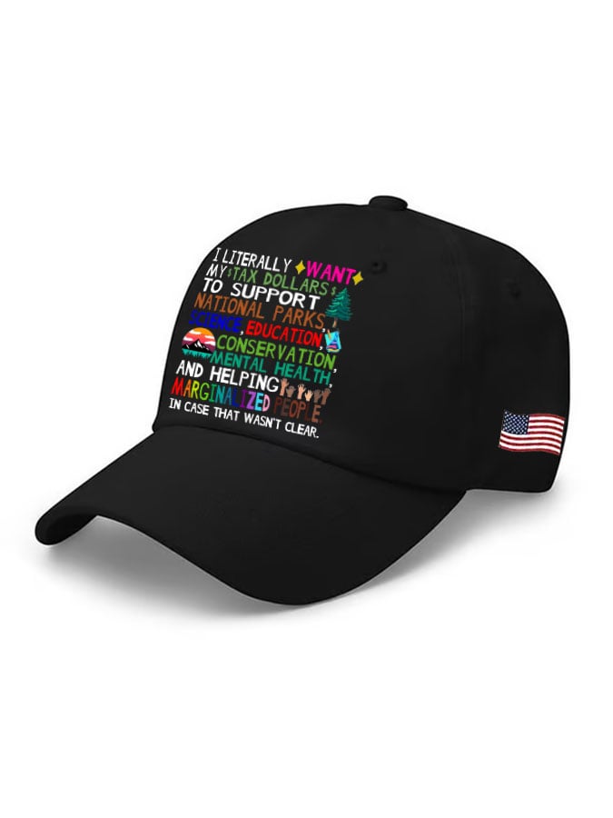 Support National Parks Printed Baseball Cap