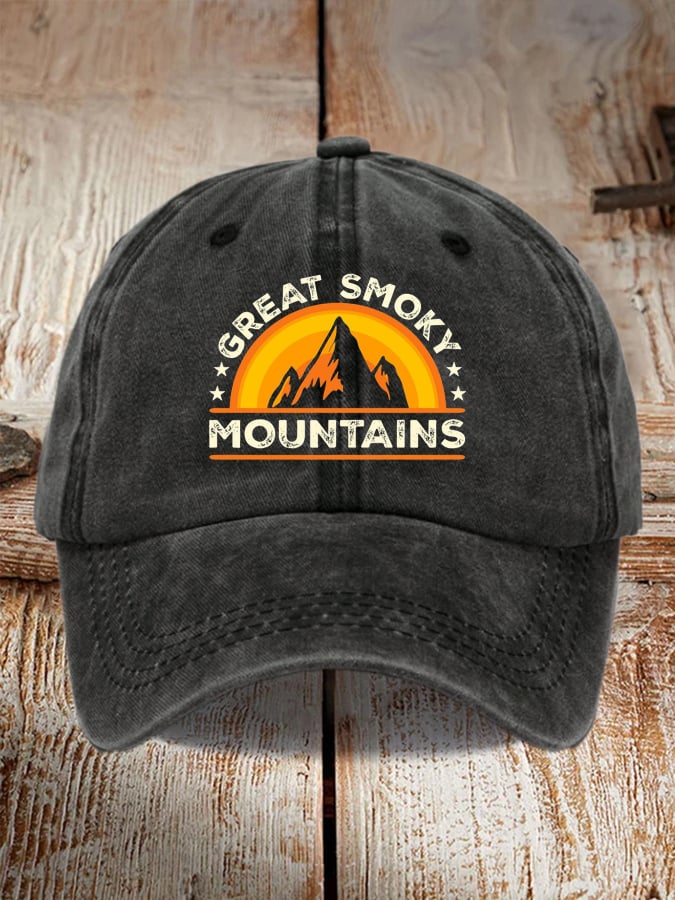 Unisex National Park Print Hat