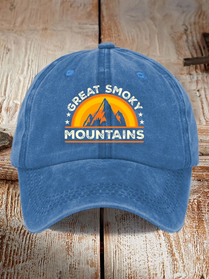 Unisex National Park Print Hat
