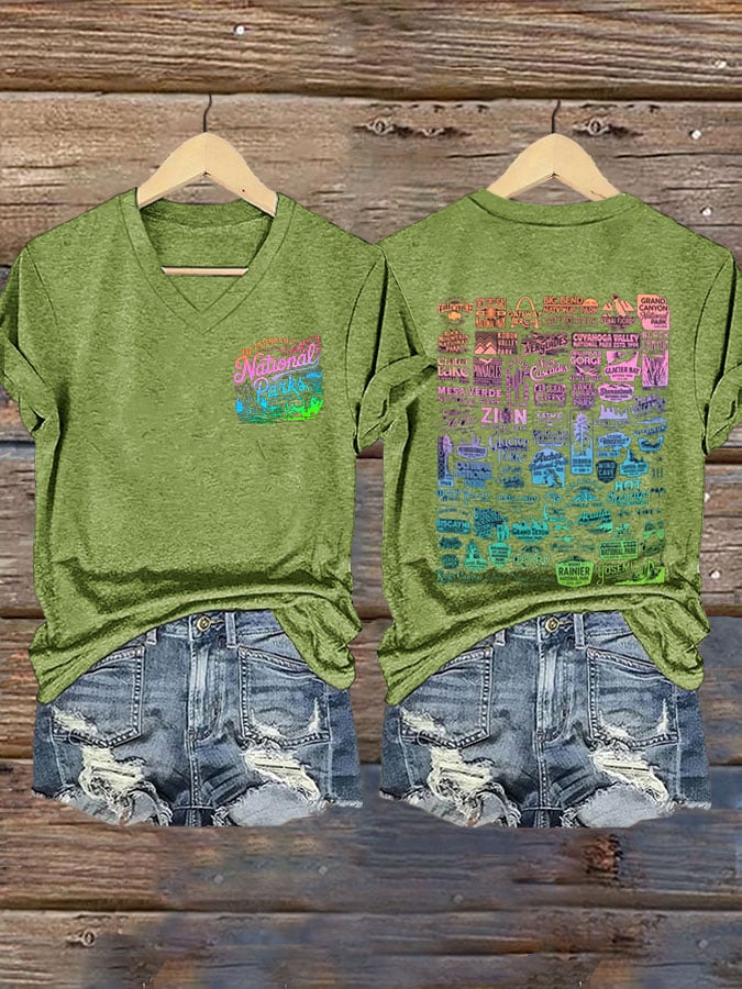 Women's National Parks Print T-Shirt