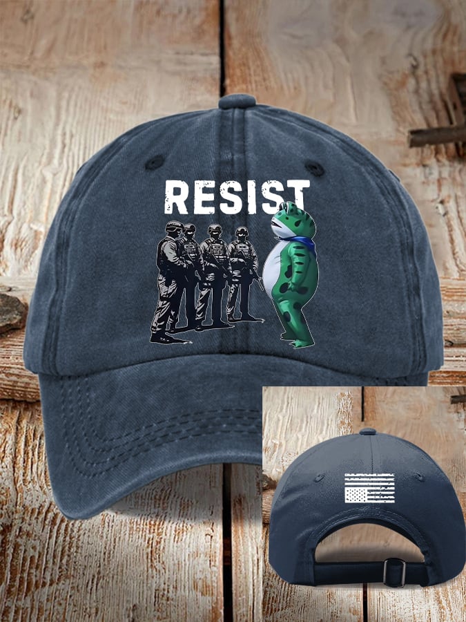 Unisex Retro Resist Frog Hat