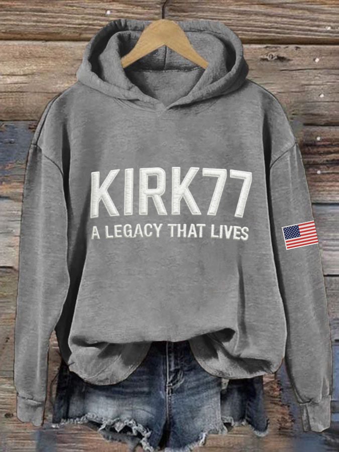 Women's Kirk77 A Legacy That Lives Print Sweatshirt
