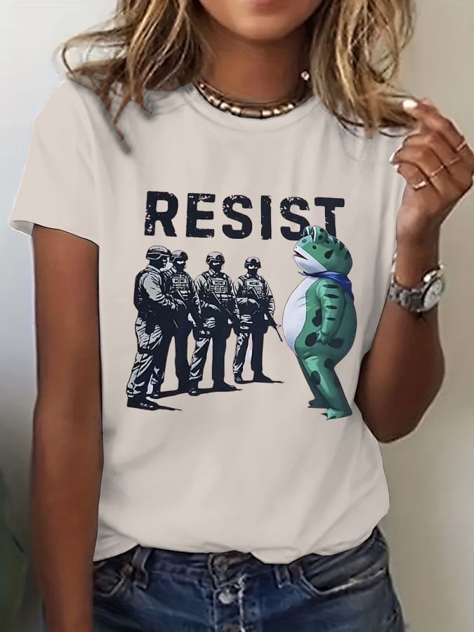 Women's Resist Frog T-Shirt