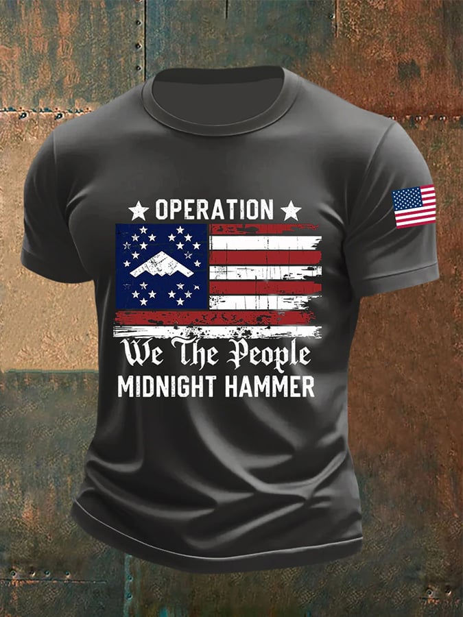 Men's Midnight Hammer B-2 Spirit Printed T-shirt