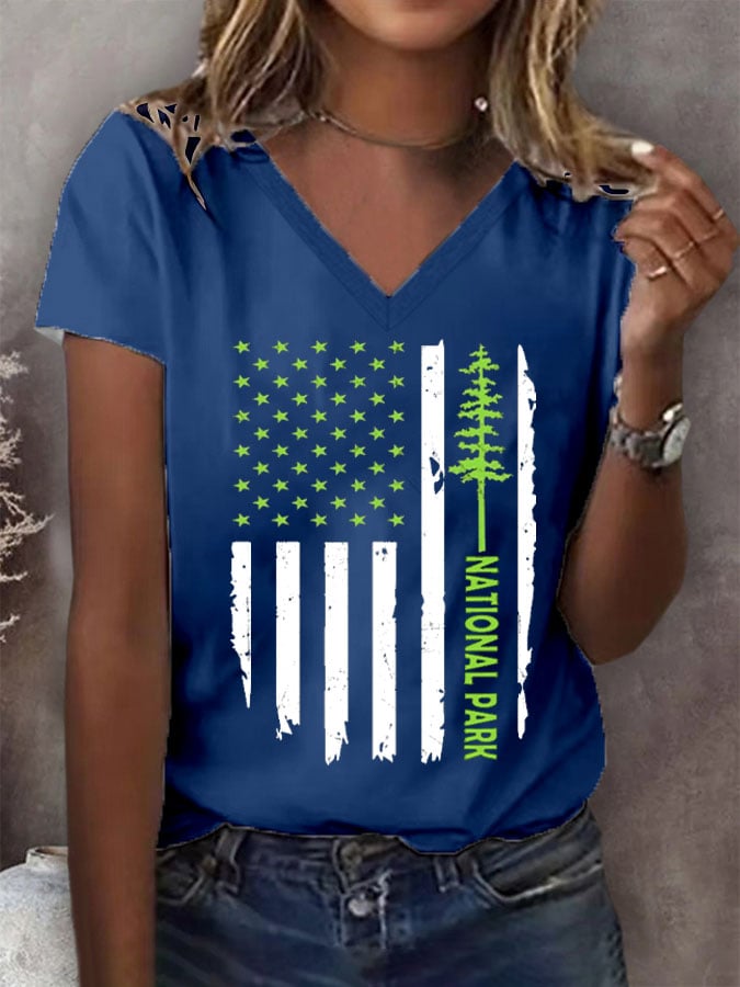 Women's National Park Print T-Shirt