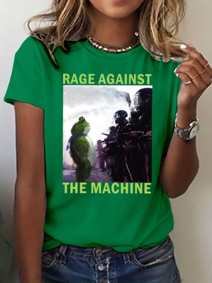 Women's FDT Print Crew Neck T-Shirt