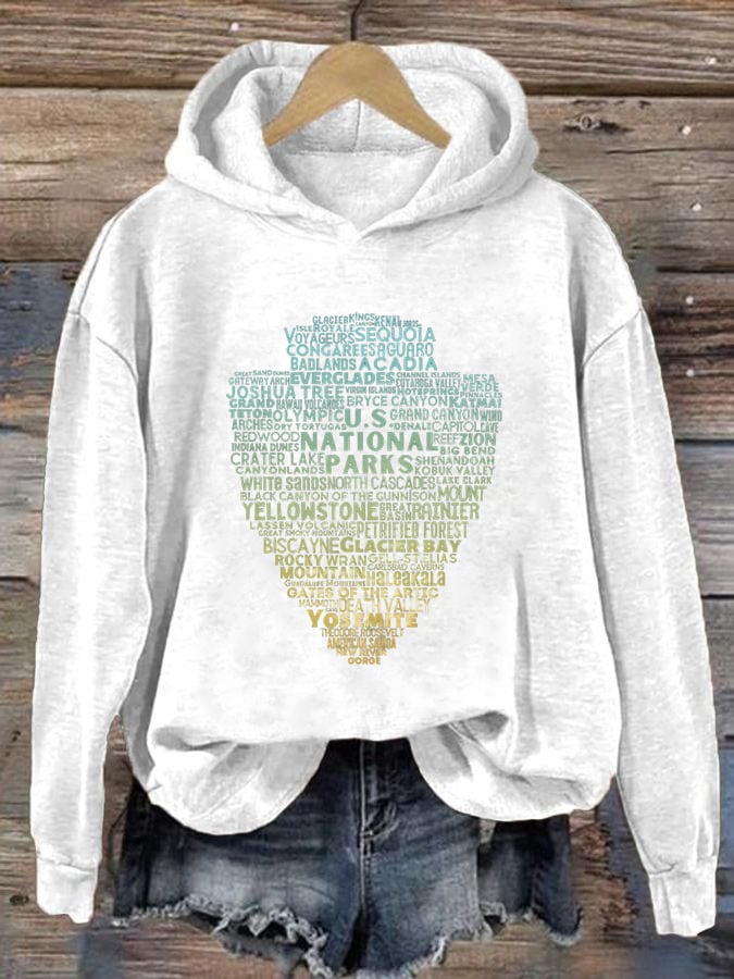 Women's 63 National Park Ranger Print Sweatshirt